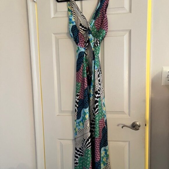 Another Girl Kaleidoscope Multicolor Midi Dress - Picture 4 of 6